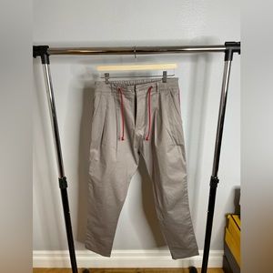 EDWA Red Striped Joggers Men's Size 30 (US) / 46 (EU) *NEW*